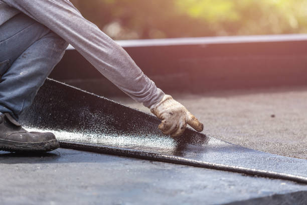 Professional Crawl Space Encapsulation technician working in Parlin, NJ
